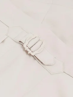 Reiss Sun Side-Adjuster Swim Shorts Off White