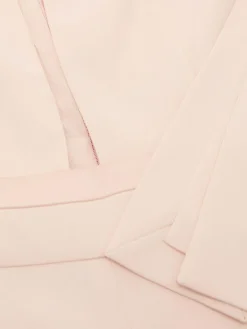 Reiss Pale Pink Evora Plunge-Neck Split-Sleeve Jumpsuit^Women Jumpsuits & Playsuits