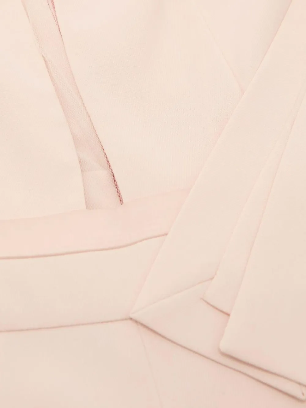 Reiss Pale Pink Evora Plunge-Neck Split-Sleeve Jumpsuit^Women Jumpsuits & Playsuits