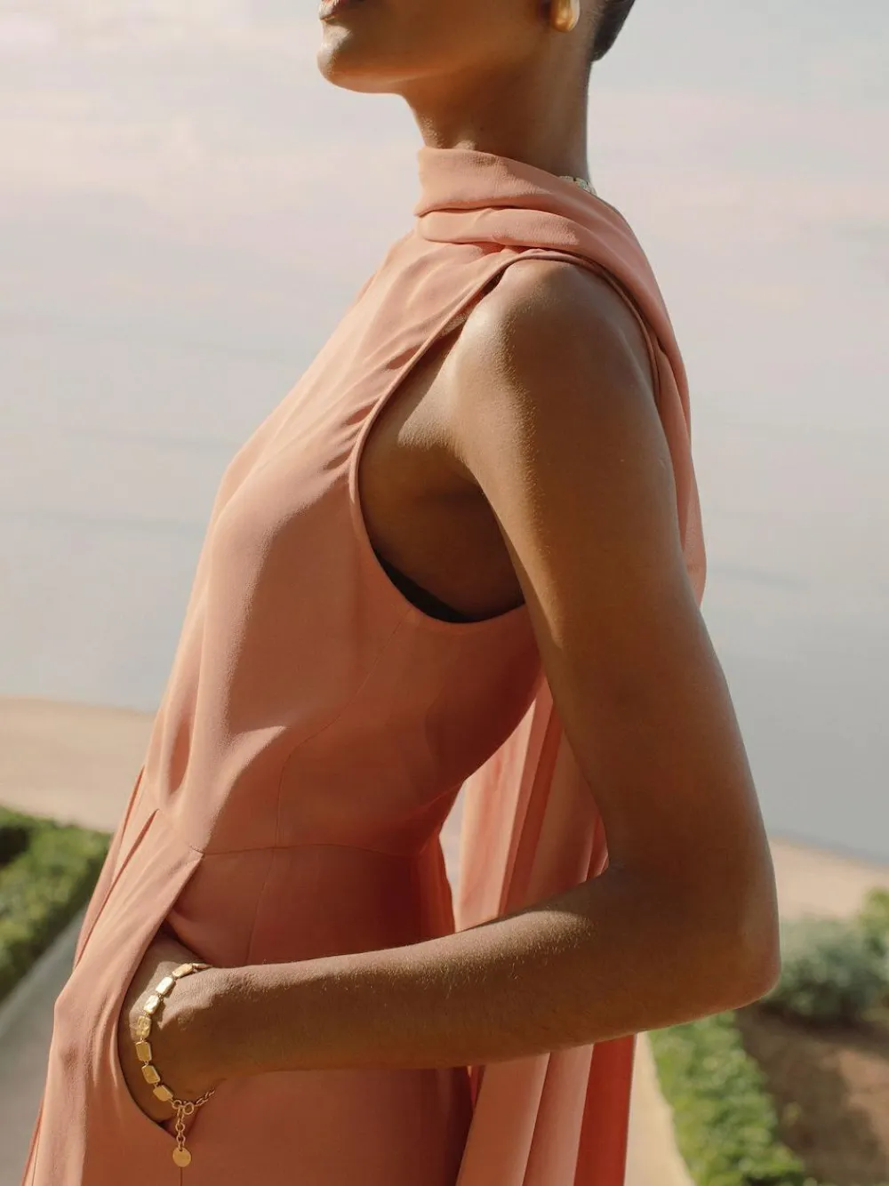 Reiss Farley Wide-Leg Cape Jumpsuit^Women Jumpsuits & Playsuits