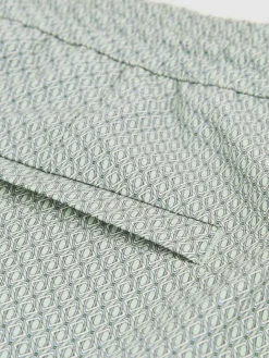 Sale Reiss Tito Drawstring Geometric Print Swim Shorts Pistachio Green