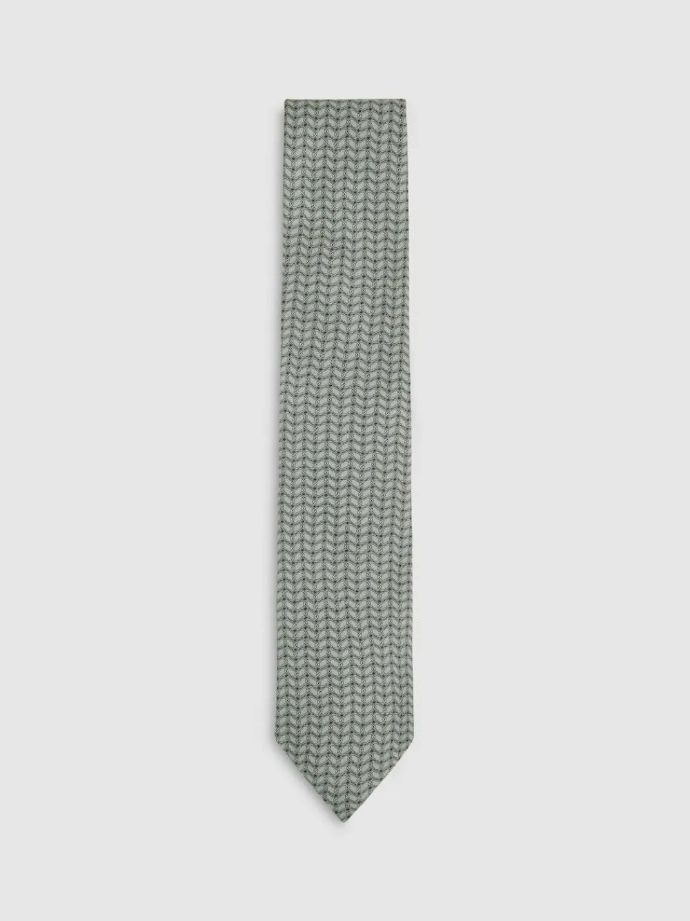Reiss Bernardo Silk Geometric-Chain Print Tie^ Ties & Pocket Squares