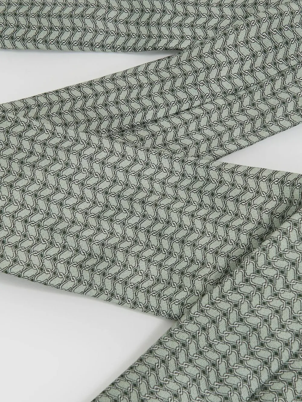 Reiss Bernardo Silk Geometric-Chain Print Tie^ Ties & Pocket Squares