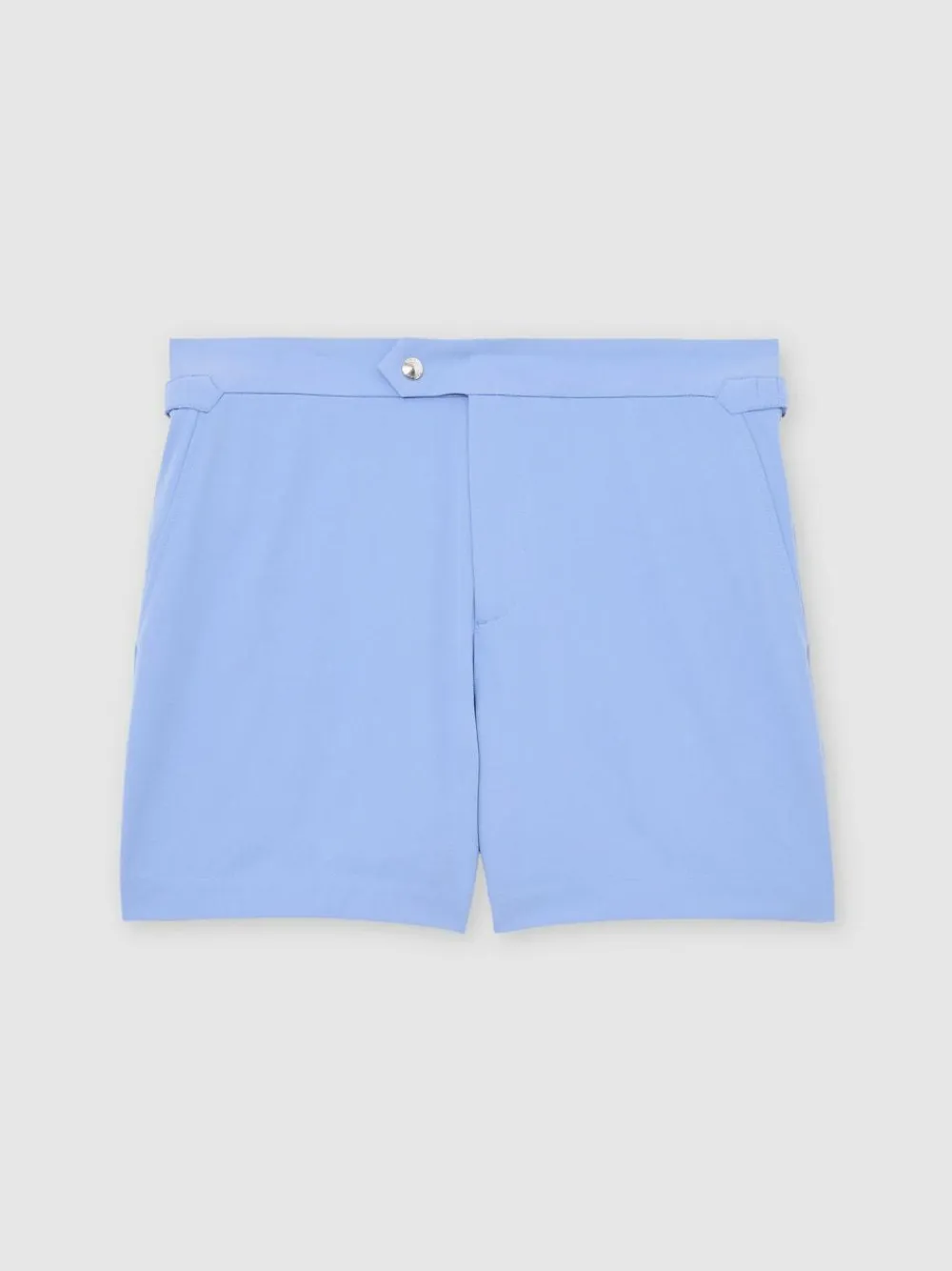 Outlet Reiss Sun Side-Adjuster Swim Shorts Sky Blue
