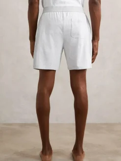 Reiss Fleet Cotton Jersey Logo-Waistband Shorts with Stretch^ Pyjamas