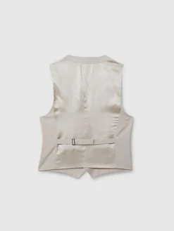 Online Reiss Stone Belmont W Tailored-Fit Single-Breasted Waistcoat