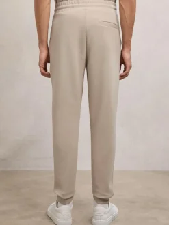 Sale Reiss Stone Premier Stretch-Jersey Tailored Joggers