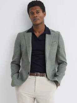 Clearance Reiss Dante Smooth Leather Belt Tan