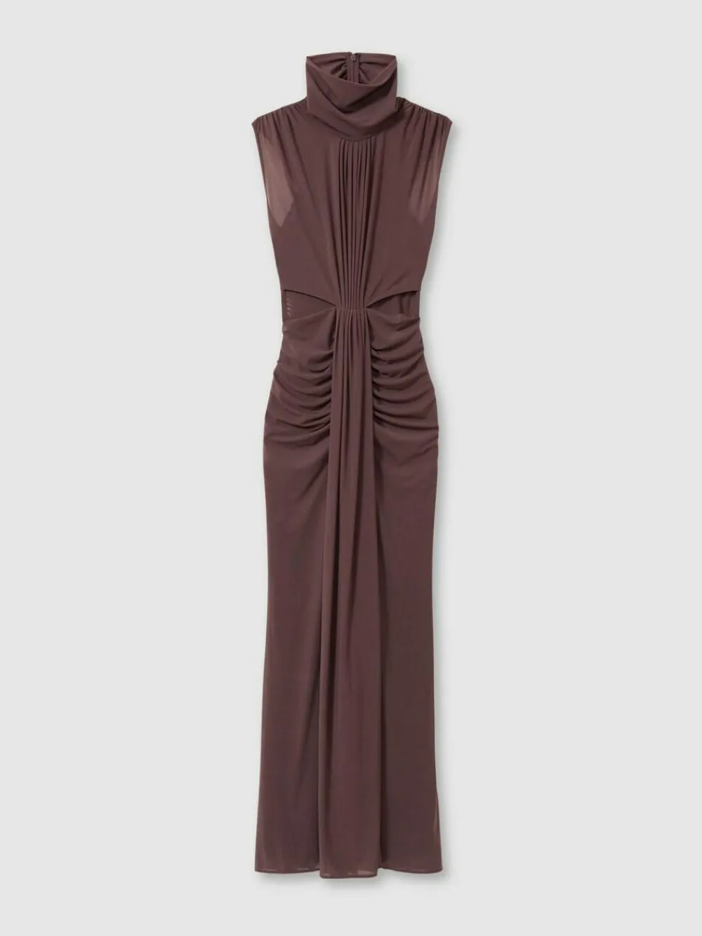 Reiss Daniella Ruched Sleeveless Maxi Dress^Women Maxi Dresses