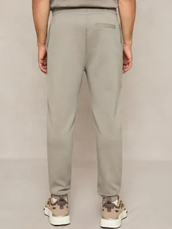 Discount Reiss Premier Stretch-Jersey Tailored Joggers Taupe