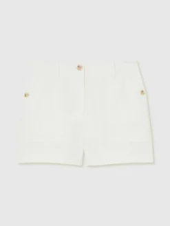 Reiss Ashby Linen Shorts^Women Shorts