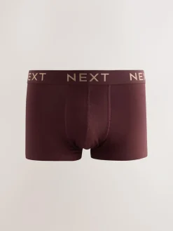 Next Rich Colour 10 pack Cotton Rich Blend Hipsters Boxers^ Underwear|Underwear