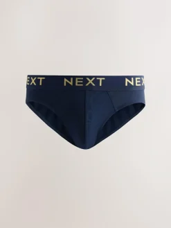 Next 5 Pack Cotton Rich Briefs Rich colour Red/Green/Blue