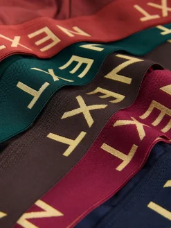 Next 5 Pack Cotton Rich Briefs Rich colour Red/Green/Blue