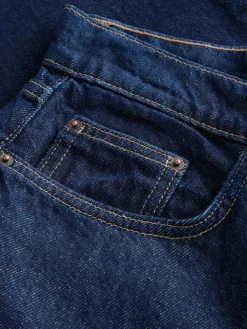 Online Next Barrel Leg Jeans Rinse Blue