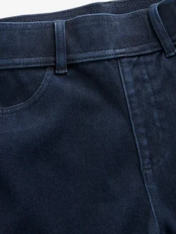 Online Next Rinse Blue Full Length Jersey Denim Leggings