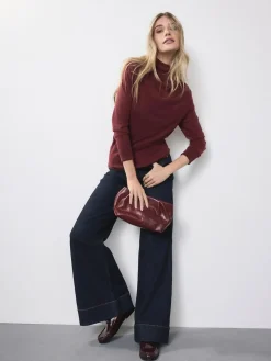 Next High Rise Stretch Wide Leg Jeans^Women Jeans|Jeans