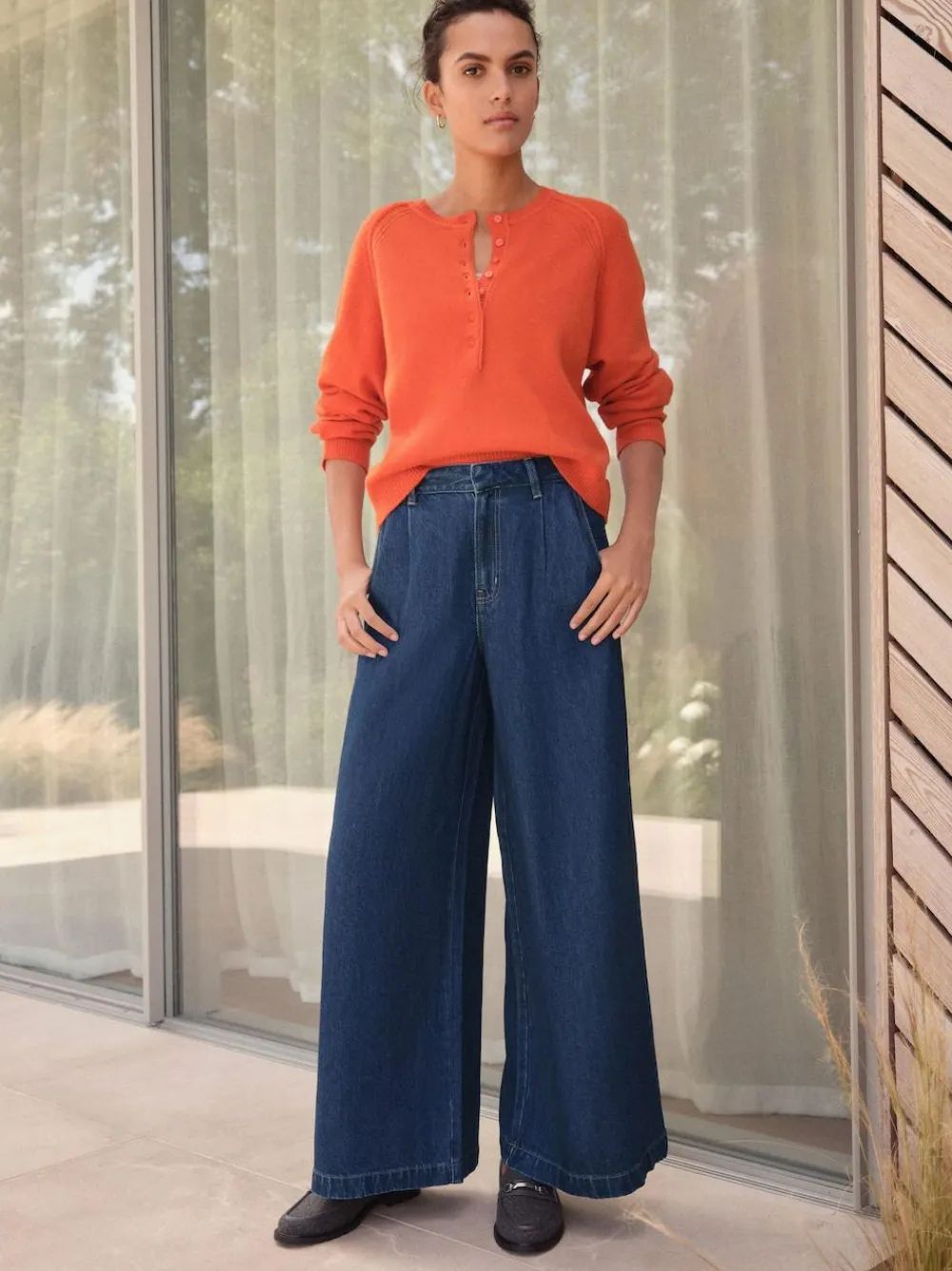 Next N. Premium Palazzo Wide Leg Jeans^Women Jeans|Jeans