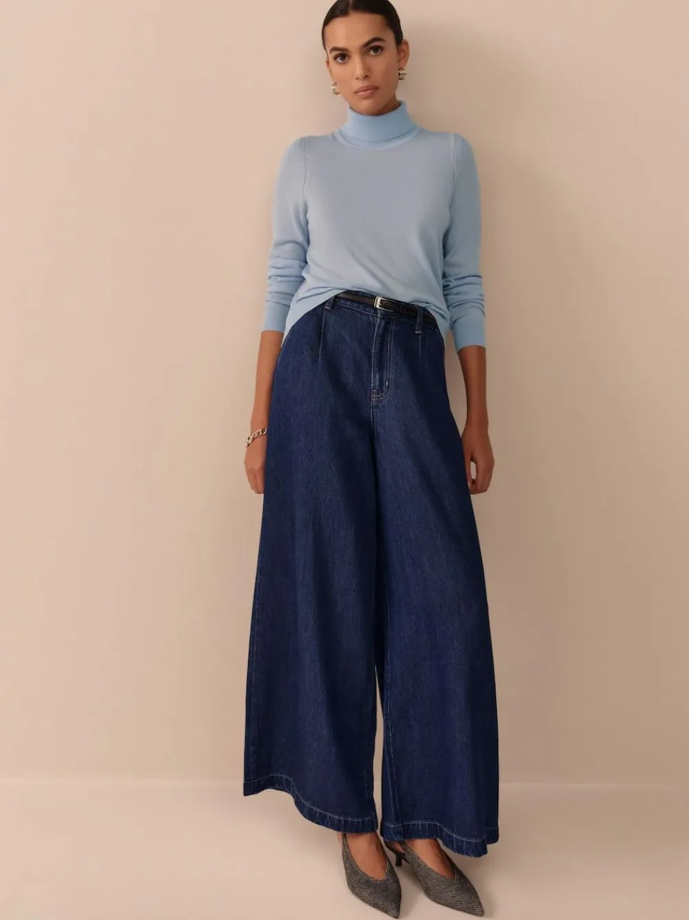 Next N. Premium Palazzo Wide Leg Jeans^Women Jeans|Jeans