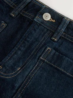 Outlet Next Patch Pocket Mini Denim Shorts Rinse Blue