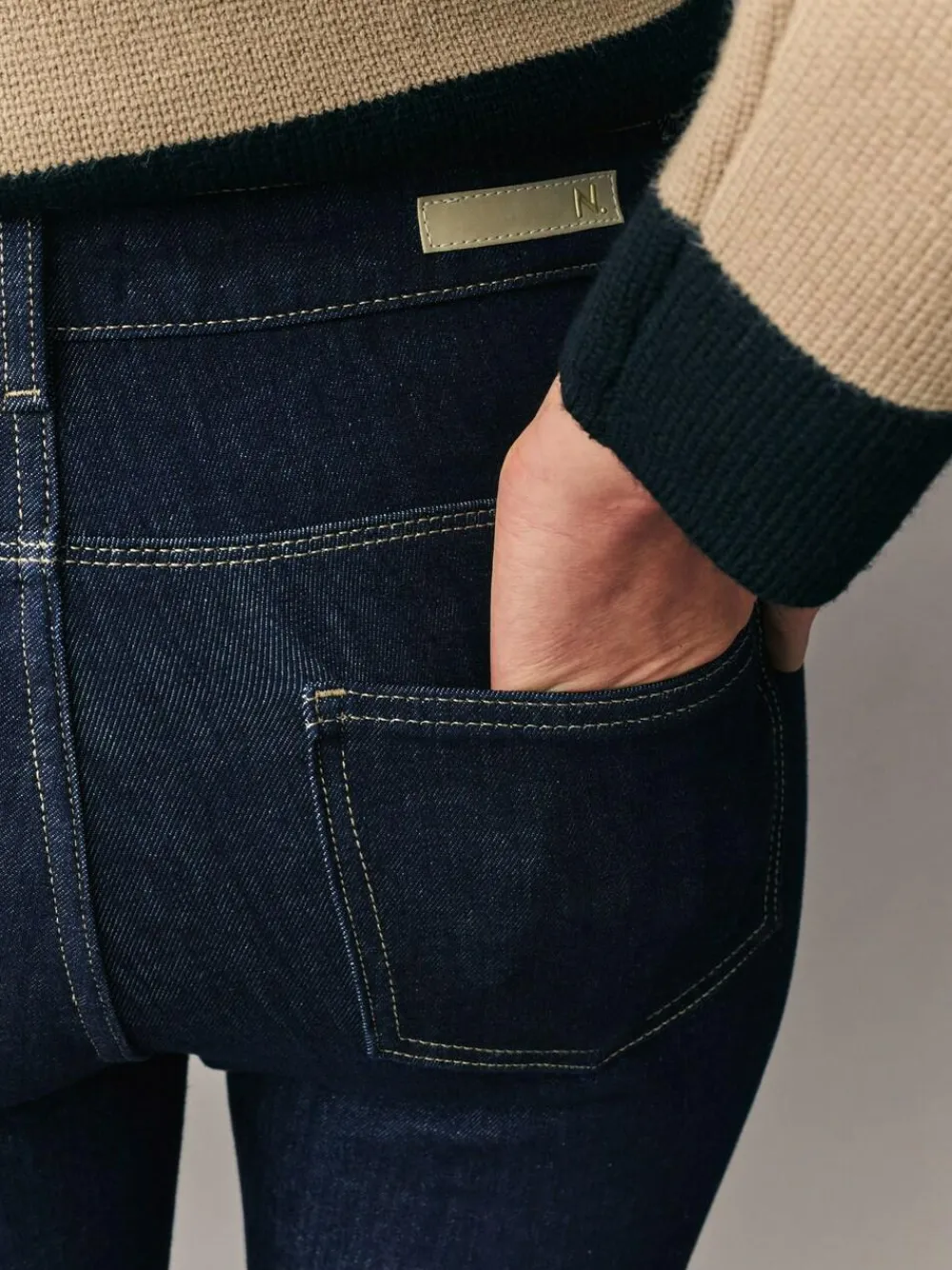 Sale Next Skinny 360° Stretch Jeans Rinse Blue