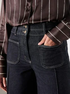 Next Slim Lift and Shape Wide Leg Jeans^Women Jeans|Jeans