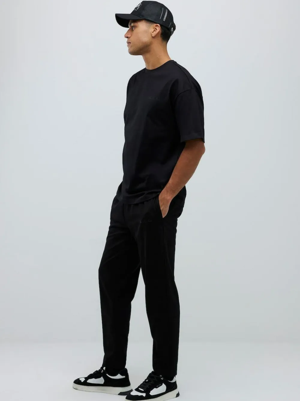 River Island Boxy T-Shirt and Jogger Set^ Joggers|Joggers