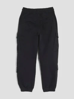 Outlet River Island Black Cargo Trousers