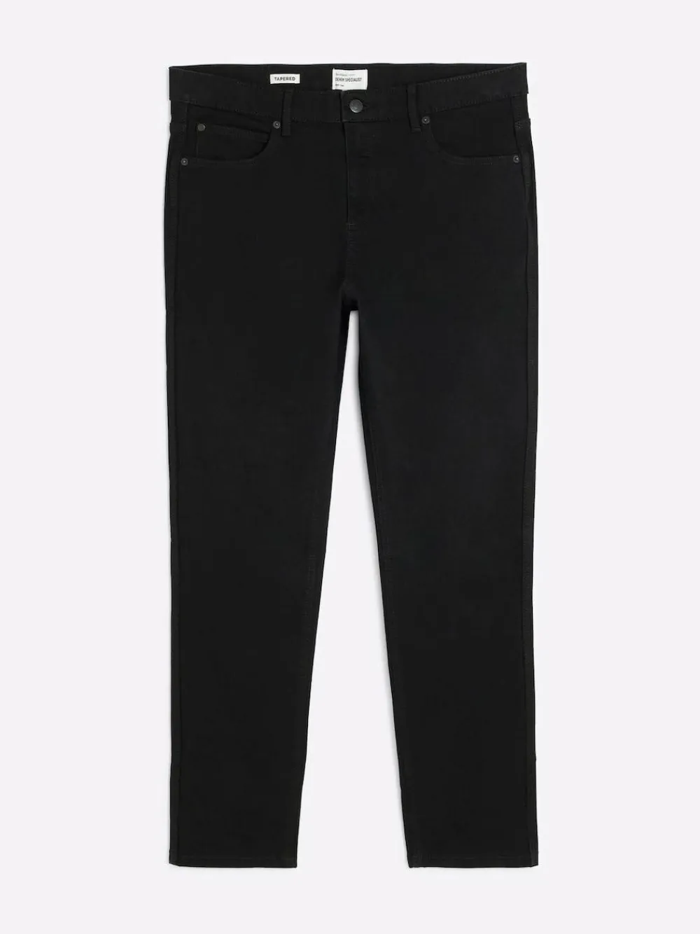 Hot River Island Black Slim Fit Stretch Jeans