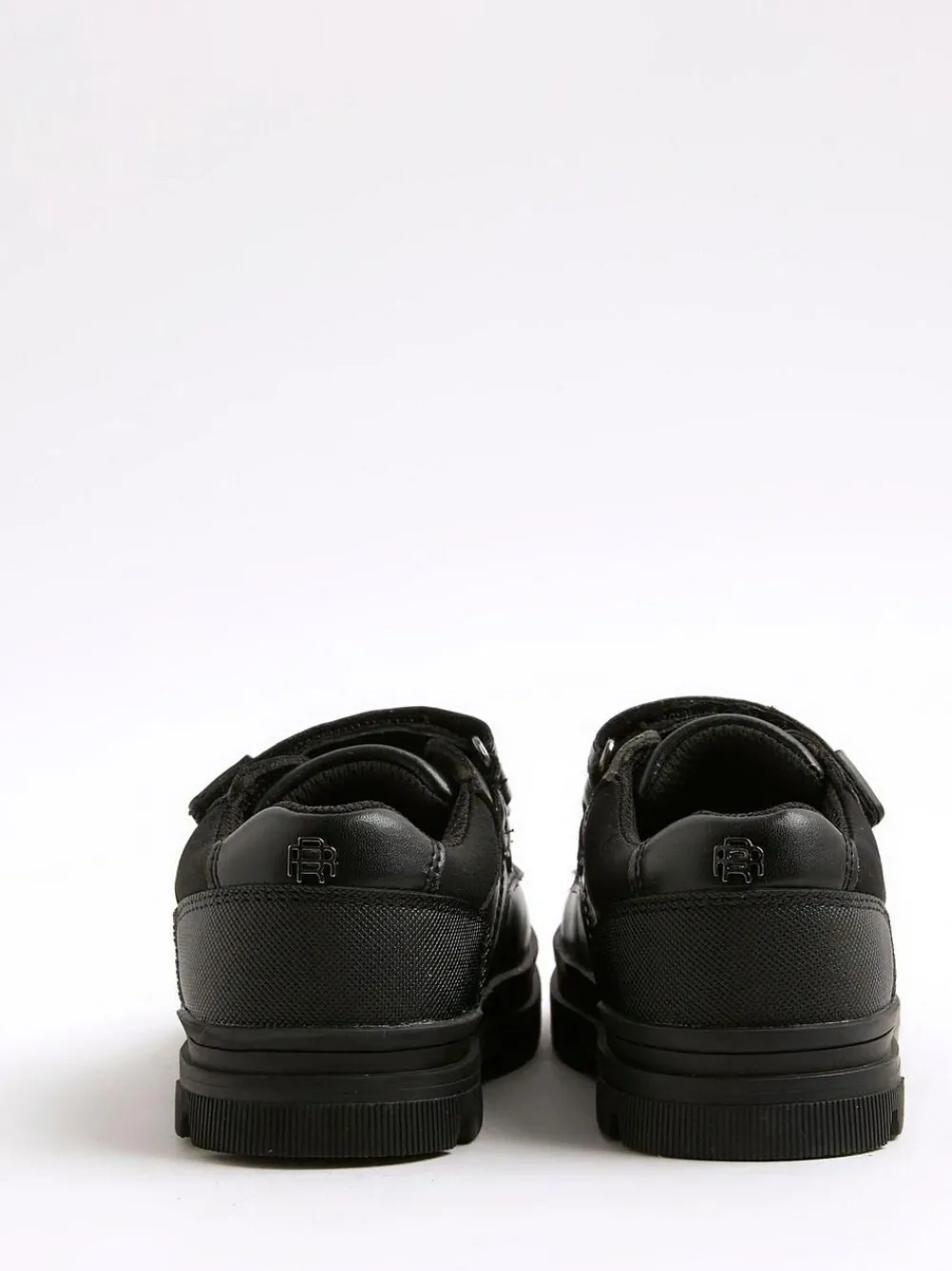 Discount River Island Black Touch and Close Fastening Shoes