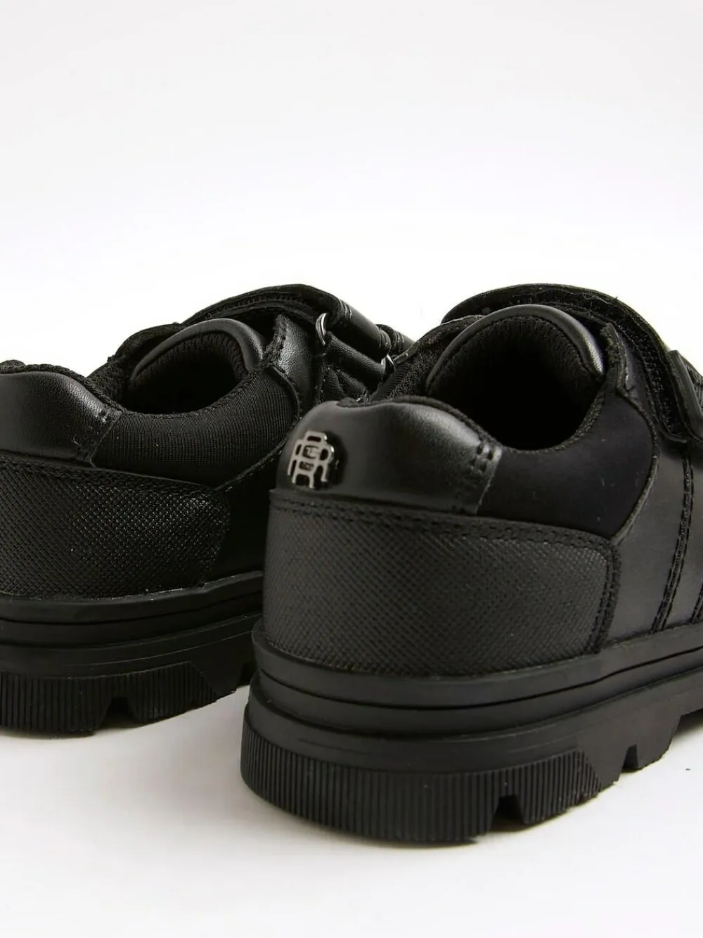 Discount River Island Black Touch and Close Fastening Shoes