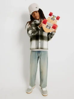 River Island Blue Loose Baggy Jeans