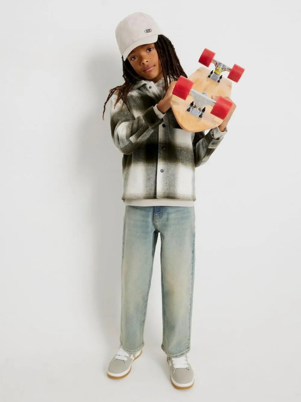 River Island Blue Loose Baggy Jeans