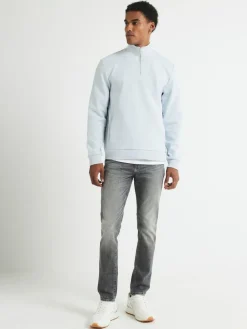 New River Island Grey Skinny Fit Stretch Jeans