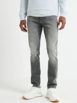 New River Island Grey Skinny Fit Stretch Jeans