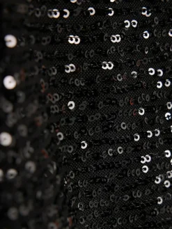 River Island Pink Frill Sleeve Top & Sequin Shorts Set^ Shorts