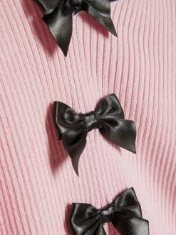 River Island Long Sleeve Bow Top & Joggers Set^ Sets & Coords