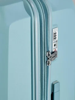Rock Luggage Blue Sunwave Cabin Suitcase^Women Luggage