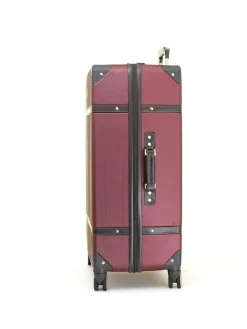Best Rock Luggage Large Vintage Suitcase