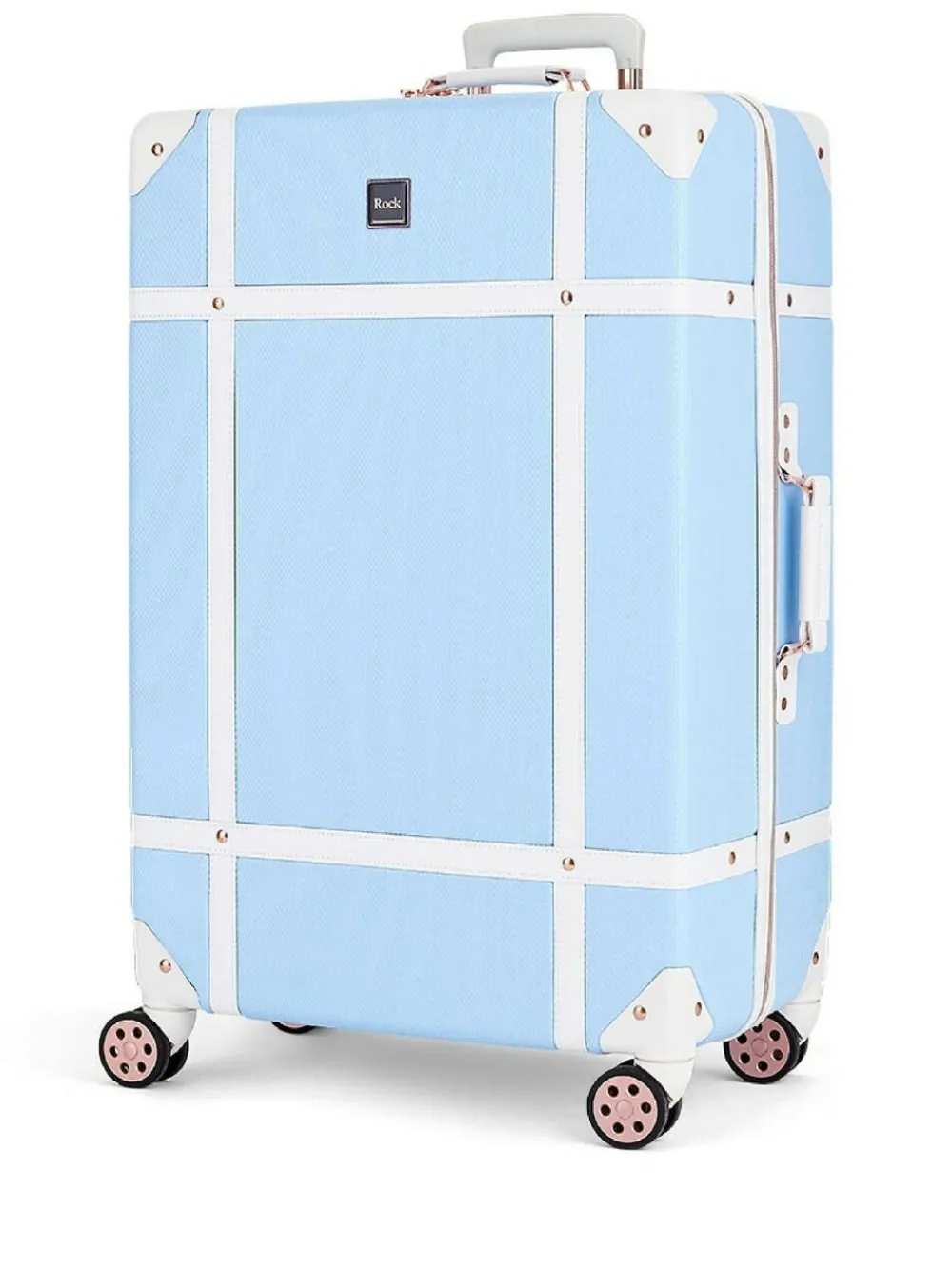 New Rock Luggage Large Vintage Suitcase