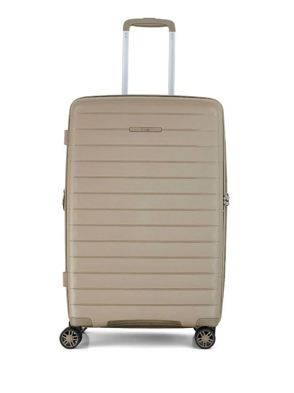 Sale Rock Luggage Medium Palma Suitcase Champagne