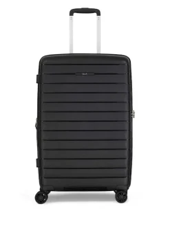 Best Rock Luggage Medium Palma Suitcase Black