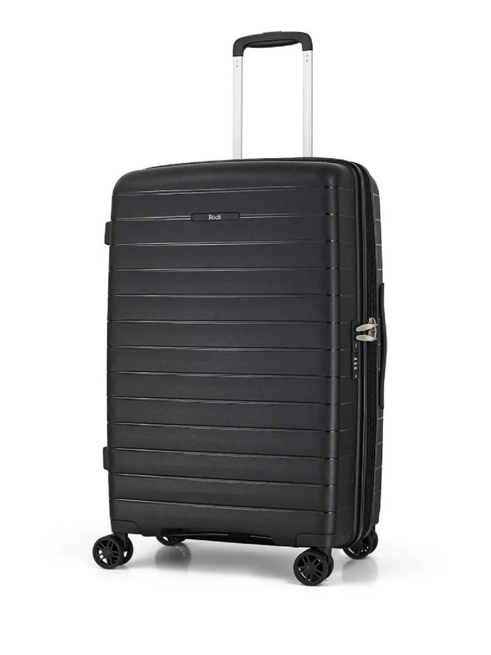 Best Rock Luggage Medium Palma Suitcase Black