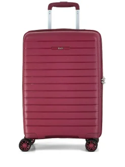 Discount Rock Luggage Palma Cabin Suitcase Burgundy