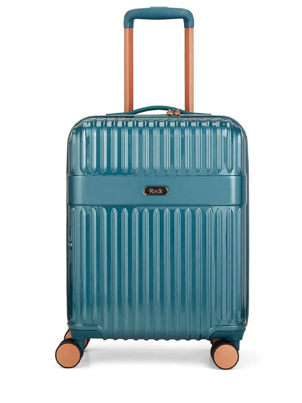 Clearance Rock Luggage Selene Cabin Suitcase Blue