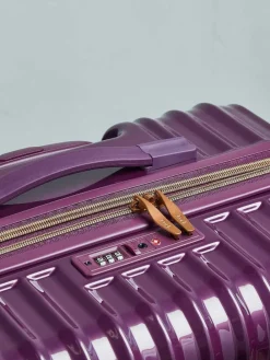 New Rock Luggage Selene Cabin Suitcase Purple