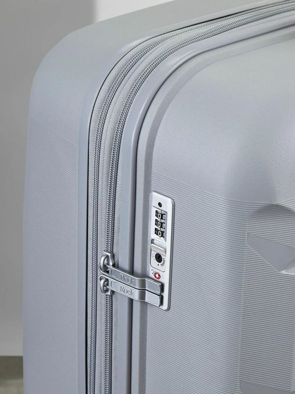 Hot Rock Luggage Tulum Luggage 3 Piece Set Grey