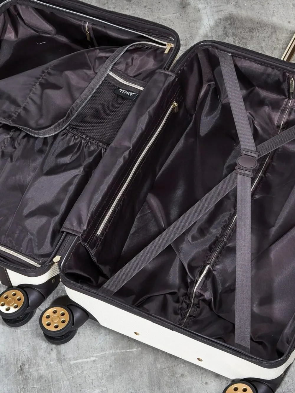 Sale Rock Luggage Vintage Medium Suitcase