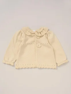 Clearance Rock-A-Bye Baby Boutique Baby Knit White Cardigan and Leggings Set