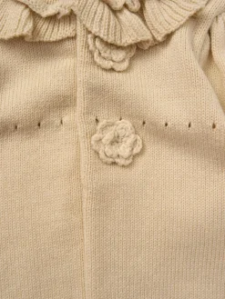 Clearance Rock-A-Bye Baby Boutique Baby Knit White Cardigan and Leggings Set